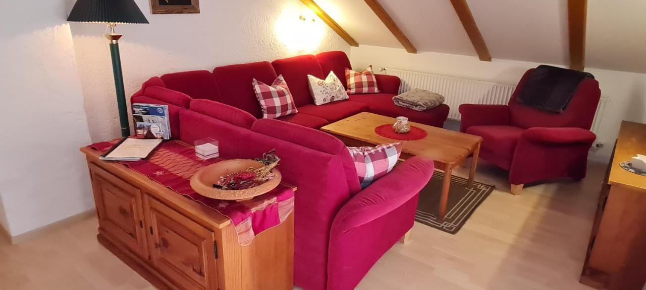 Ferienwohnung Haus Bergblick Mittenwald Exterior foto